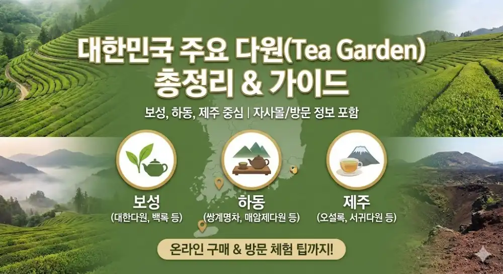 대한민국 주요 다원