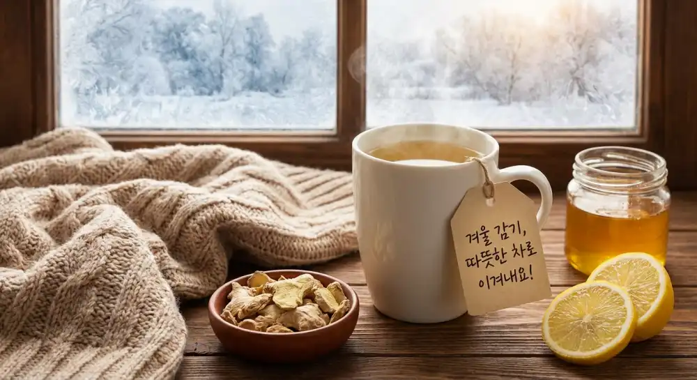 겨울 감기에 좋은 차 7가지 추천